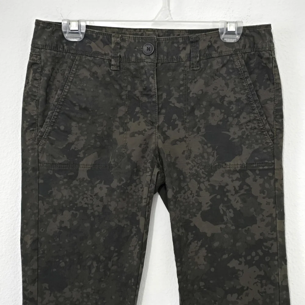 LOFT Camo Marisa Pants Women's 4 - Picture 2 of 5